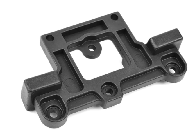 TEAM CORALLY V2 Front Suspension Arm Holder + Steeering Deck 1pc - C-00180-017-2