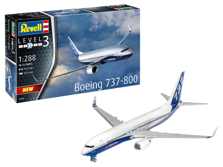 REVELL Boeing 737-800 1:288 - 03809