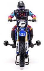 LOSI Promoto-MX Blue RC Motorcycle RTR ClubMX Racing Scheme 1:4 - LOS06000T2