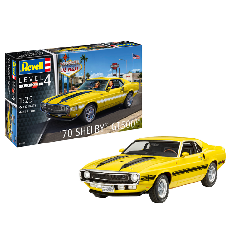 REVELL 1970 Shelby Mustang GT500 1:25 - 07729