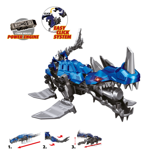 REVELL HydroFang Cyber Beasts Powered Kit 1:35 - 07851