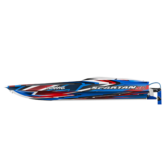 TRAXXAS SPARTAN Self Righting Red Brushless 36in Boat - 103076-4RED