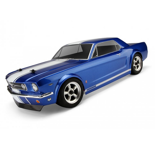 HPI 1966 Ford Mustang GT Coupe Clear 200mm Body Shell - HPI-104926