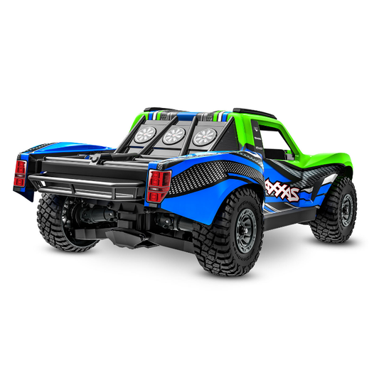 TRAXXAS Mini Slash Green BL-2S w/ 2.4Ghz Radio, Lipo Battery & Charger - 108164-1GRN