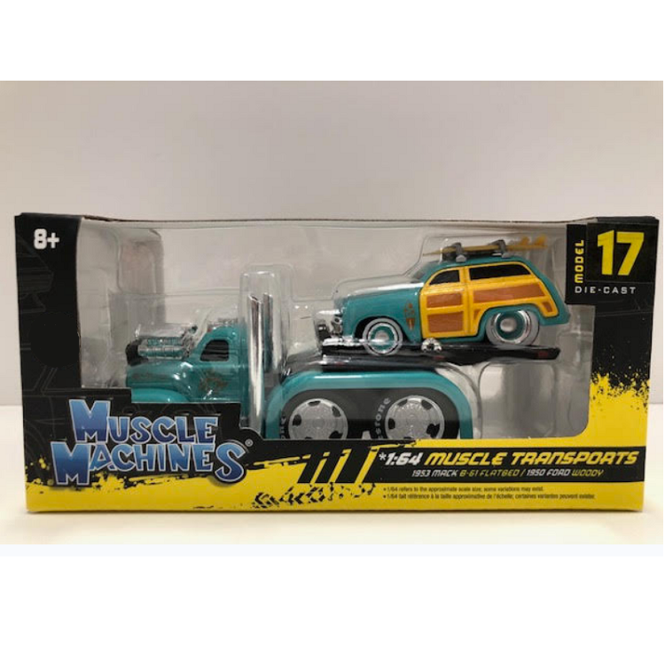 MAISTO Muscle Machines 1:64 Muscle Transports Diecast Assorted - 11532