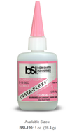 BSI Insta-Flex+ Flexible Rubberised CA Glue 30ml - BSI120