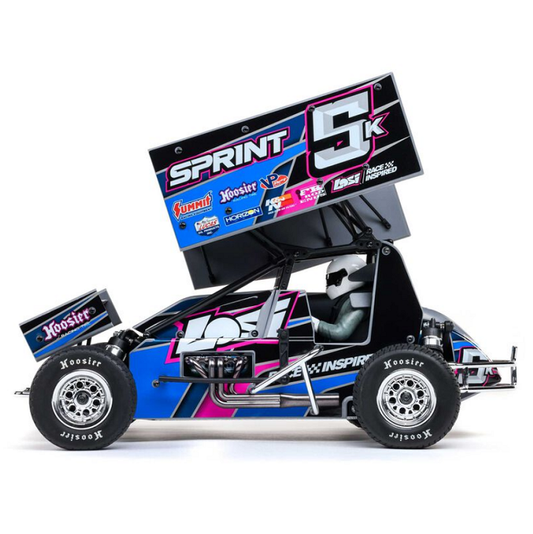 LOSI 22S Sprint Car Blue 1:10 2WD w/ 2.4Ghz Radio - LOS-1387T1