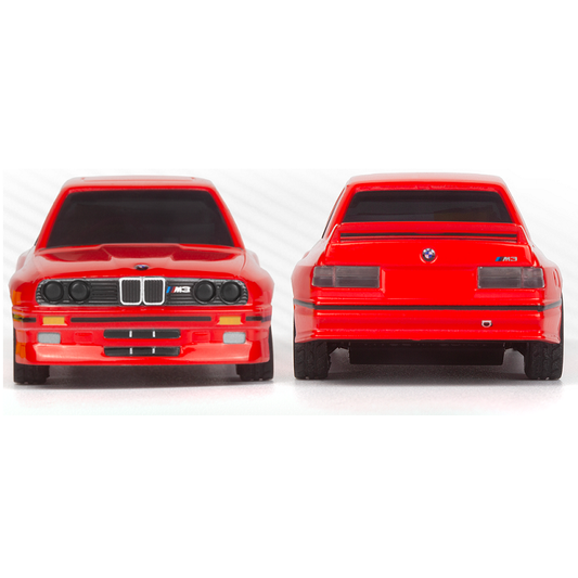 HPI 1:64 1989 BMW M3 E30 Red Nano-TTR RTR RC Car - HPI-160990
