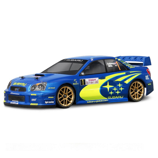 HPI 2004 Subaru Impreza WRC Monte Carlo Clear 190mm Body Shell - HPI-17205