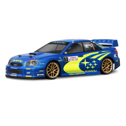 HPI 2004 Subaru Impreza WRC Clear 200mm Body Shell - HPI-17505