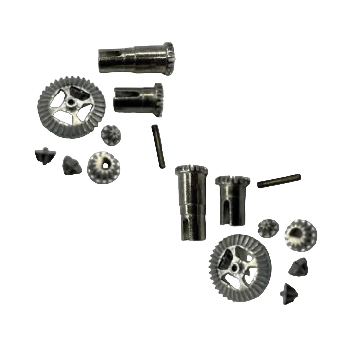 TORNADO Fr/Rr Diff Assembly Metal suit TRC-18 Series 2sets - TRC-18M-020