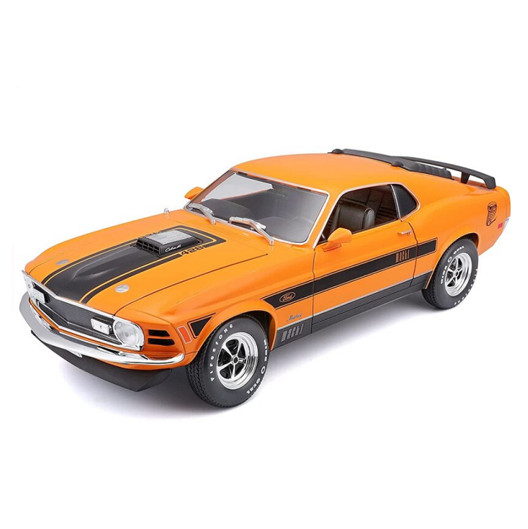 MAISTO 1970 Ford Mustang Mach 1 Orange 1:18 - 31453ORA