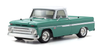 KYOSHO 1966 Chevrolet C10 Fleetside Pickup Light Green 1:10 Fazer 4wd Mk2 with Syncro 2.4Ghz Radio and Brushed Motor Driveline FZ02L - KYO-34435T1