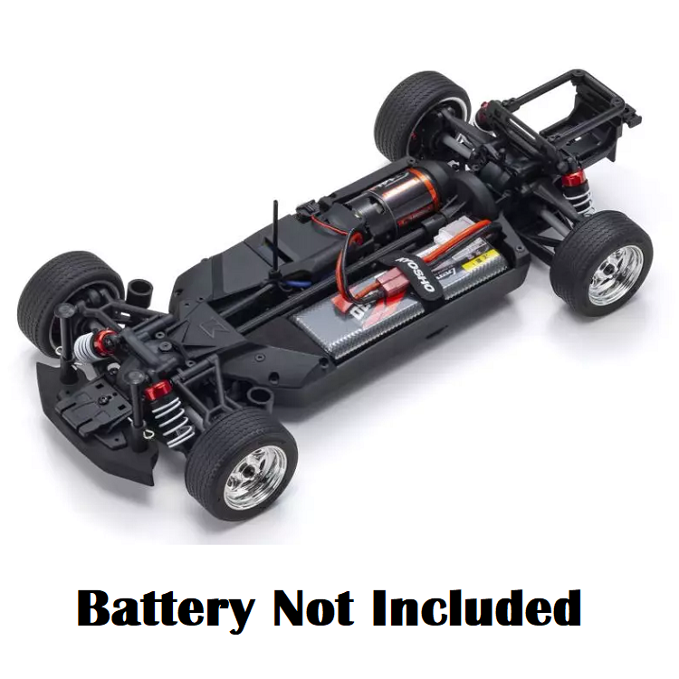 KYOSHO 1969 Ford Mustang Boss 429 Black Jade 1:10 Fazer Mk2 FZ02L chassis detail - KYO-34437T1