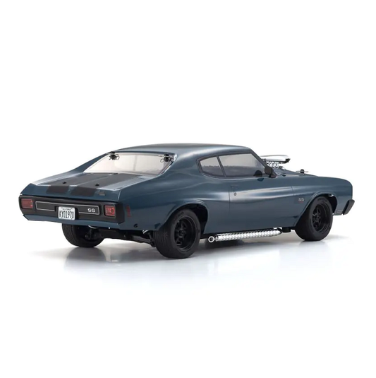 KYOSHO 1970 Chevy Chevelle Dark Blue Supercharged 1:10 Fazer FZ02 - KYO-34494T1