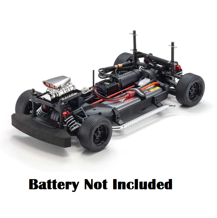 KYOSHO 1970 Chevy Chevelle Dark Blue Supercharged 1:10 Fazer FZ02 chassis detail - KYO-34494T1