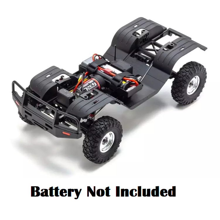 KYOSHO KC10 Toyota Land Cruiser 60 Series Silver 1:10 Crawler chassis detail - 34801T2