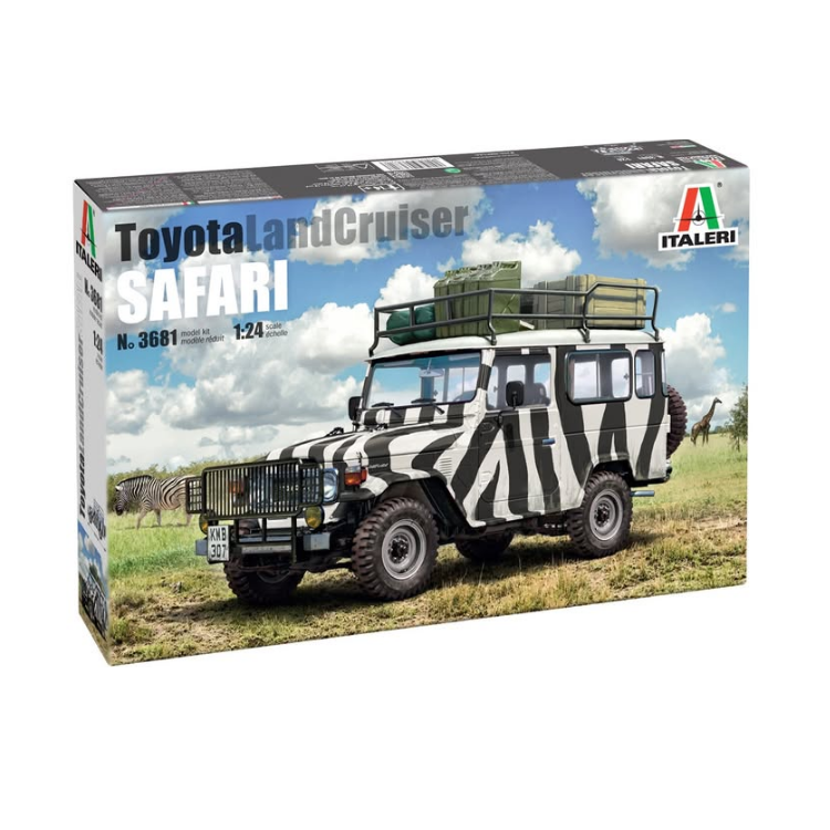 ITALERI Toyota LandCruiser Safari 1:24 - 3681S