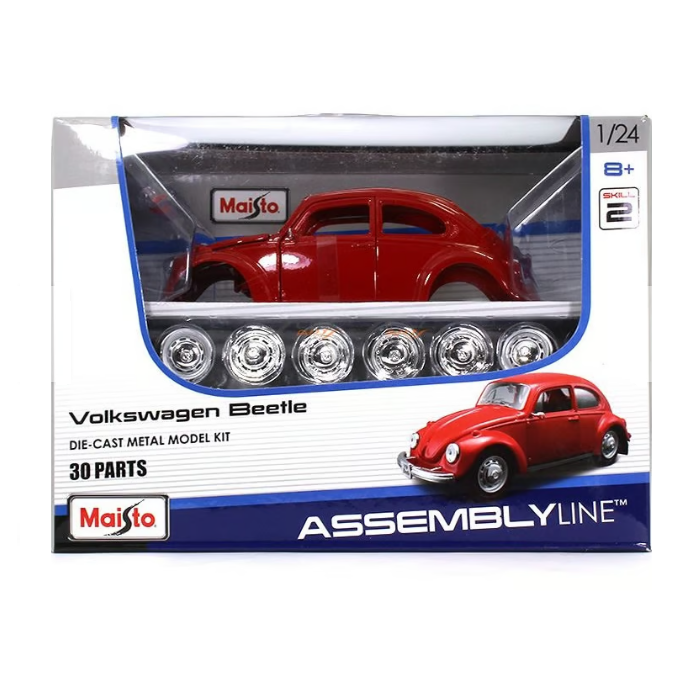 MAISTO 1973 Volkswagen Beetle 1300 Assembly Line 1:24 - 39926