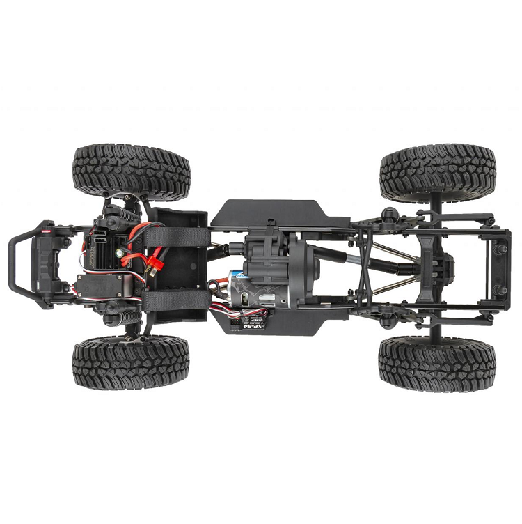 TEAM ASSOC. Element Enduro Ecto Black Trail Truck chassis detail - ASS40122