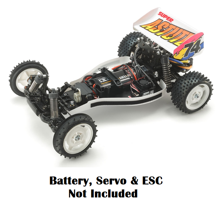 TAMIYA Super Astute (2018) NO ESC Kit 1:10 chassis detail - 47381