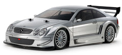 TAMIYA 2002 Mercedes-Benz CLK AMG Silver Painted Body TT-02 Kit 1:10 NO ESC - 47493A