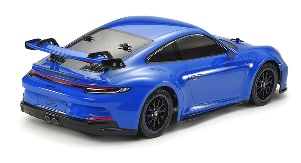 TAMIYA Porsche 911 GT3 993 Blue Painted Body TT-02 Kit 1:10 NO ESC - 47496A