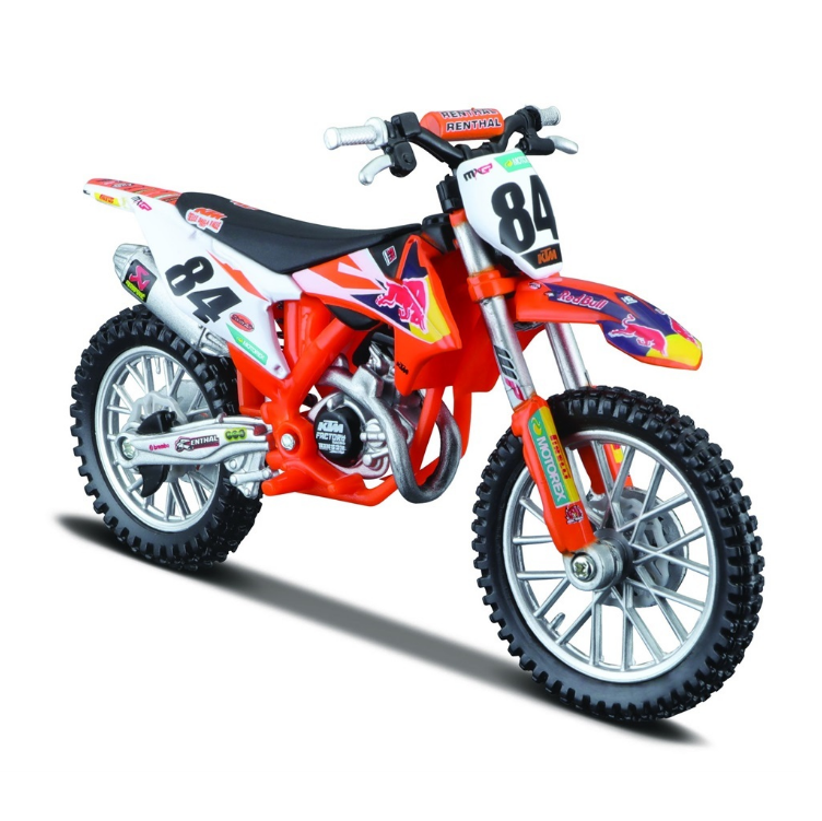 BBURAGO KTM 450 SX-F Factory Edition 2018 Herling 1:18 - 51081