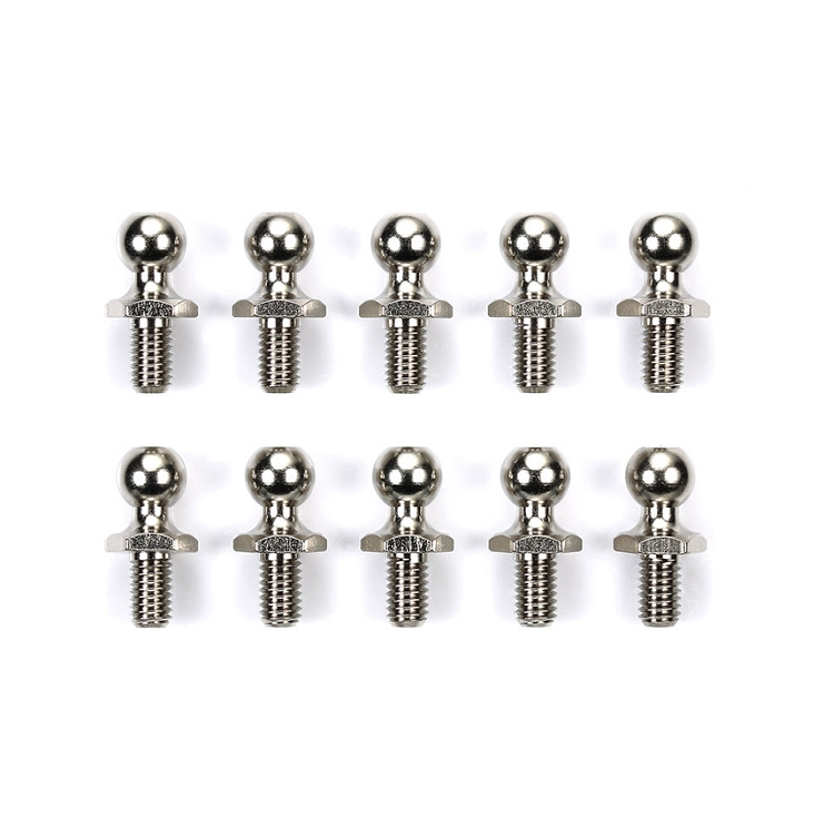 TAMIYA 5mm Aluminium Ball Connectors 10pcs - 53284