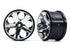 TRAXXAS All-Star 2.8in Chrome Wheels 12mm Hex 2pcs - 5576