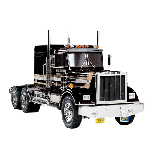 TAMIYA KING HAULER Black Tractor Truck Kit 1:14 - 56336