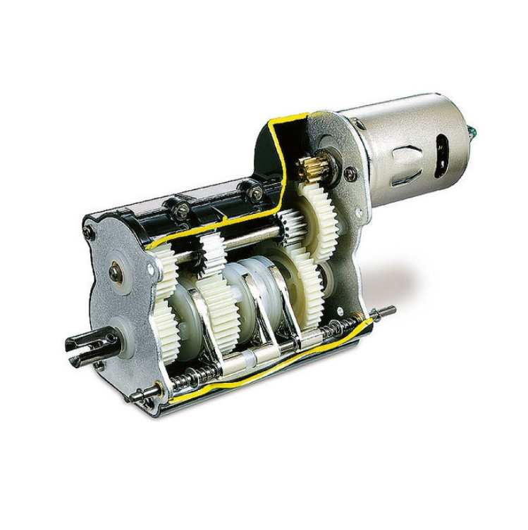 TAMIYA KING HAULER Black Tractor Truck Kit 1:14 3-speed box - 56336