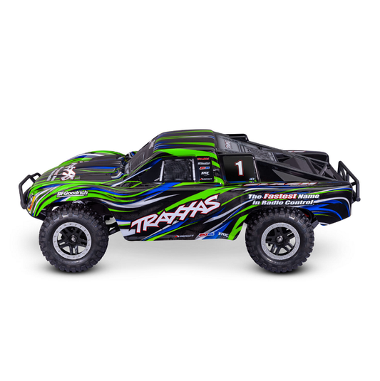 TRAXXAS Slash 2wd BL-2S EHD Green Short Course Truck - 58334-4GRN