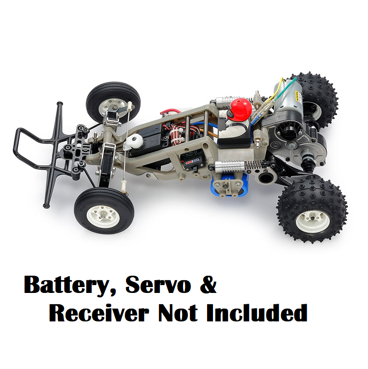 TAMIYA THE FROG (2005) Kit 1:10 chassis detail - 58354