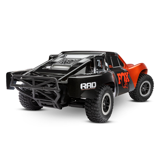 TRAXXAS SLASH 2wd VXL EHD Fox Short Course Truck w/ 3500kv Brushless & TSM - 58376-74FOX