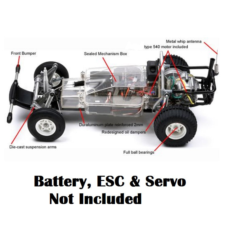 TAMIYA SAND SCORCHER (2010) NO ESC Kit 1:10 - 58452A