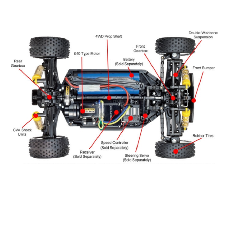 TAMIYA NEO SCORCHER TT-02B Kit 1:10 - 58568