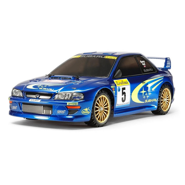 TAMIYA SUBARU IMPREZA 1999 MONTE CARLO TT-02 NO ESC Kit 1:10 - 58631A