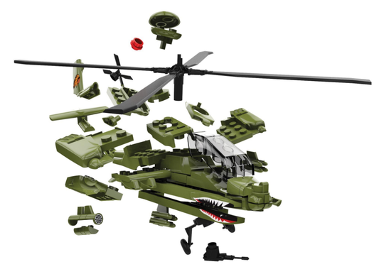 AIRFIX Quickbuild Boeing Apache Heli - J6004