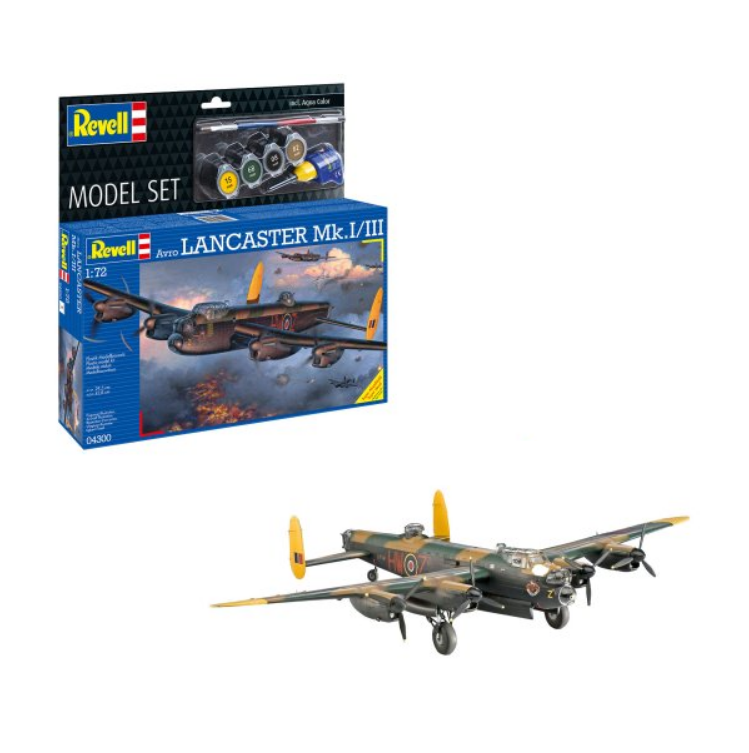 REVELL Lancaster Mk.I/III Starter Set 1:72 - 64300