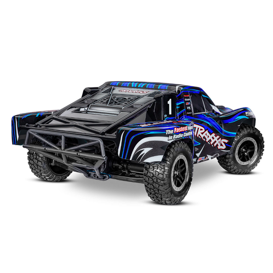 TRAXXAS SLASH 4WD VXL EHD Blue Short Course Truck w/ 3500kv Brushless Motor and TSM - 68386-4BLUE