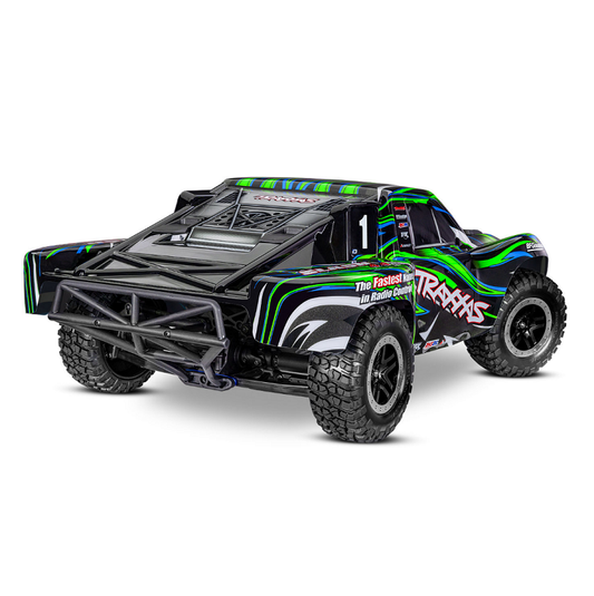 TRAXXAS SLASH 4WD VXL EHD Green Short Course Truck w/ 3500kv Brushless Motor and TSM - 68386-4GRN