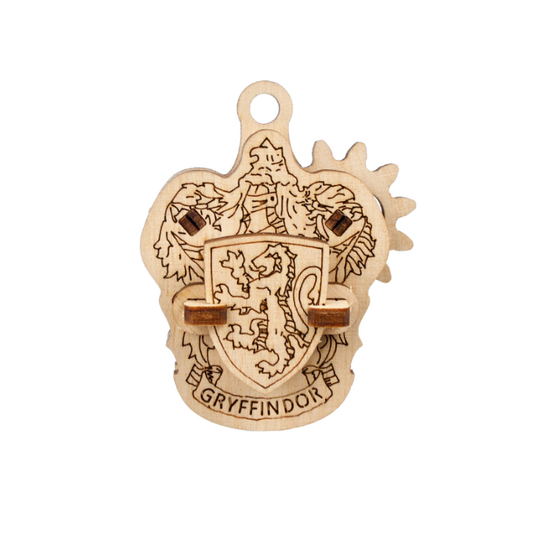 UGEARS U-Fidget Hogwarts House Crests - 70261