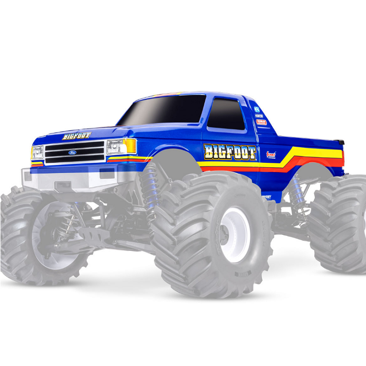 TRAXXAS X-Monster Bigfoot No. 8 Body Shell - 7691-BLUE