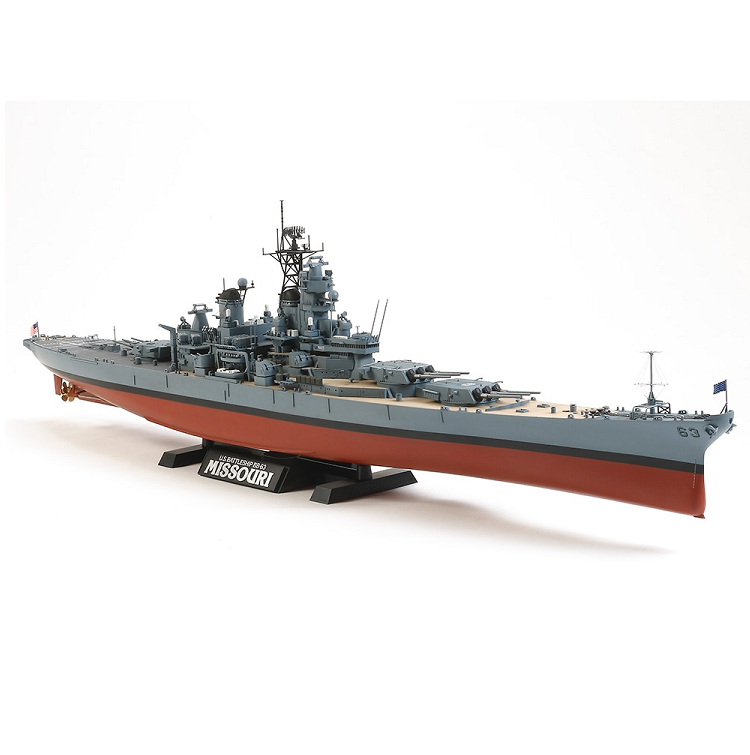 TAMIYA U.S. Battleship BB-63 Missouri 1991 1:350 - 78029