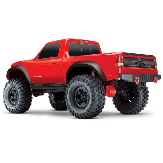 TRAXXAS TRX-4 Sport Crawler Red Clipless w/ TQ 2.4Ghz Radio - 82224-4RED