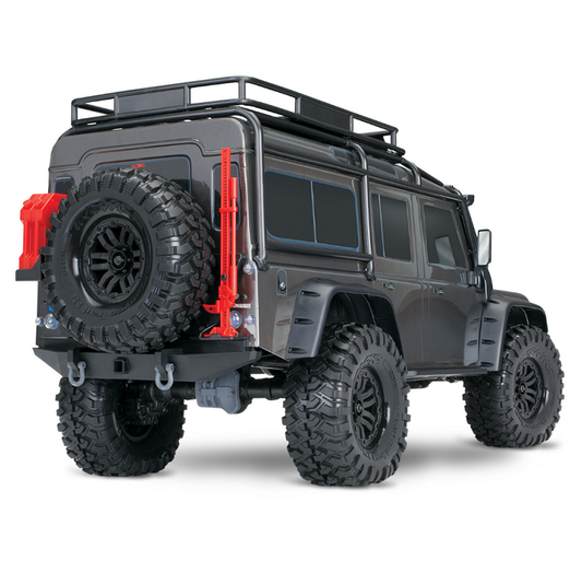 TRAXXAS TRX-4 DEFENDER Scale & Trail Crawler Silver Clipless w/ TQi 2.4Ghz Bluetooth Radio - 82256-4SLVR
