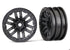 TRAXXAS 1.9in Wheels TRX Black 2pcs - 8271