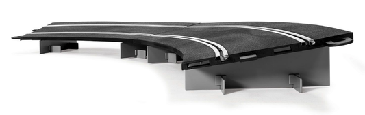 SCALEXTRIC 10deg Banked Curve Rad-3 45deg w/ Supports - C8297