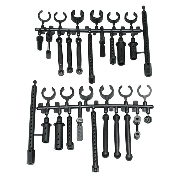 HPI Body Post & Link Set suit Nitro RS4 - HPI-85032